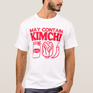 Camiseta Adorable Amante de Kimchi Dicho Divertido Comida C