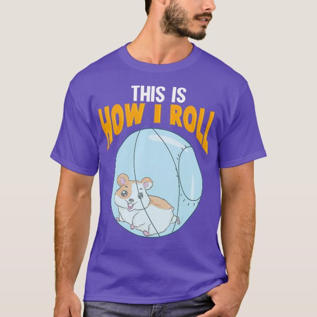 Camiseta Adorable Así Es Como Pun Hamster (Anverso)