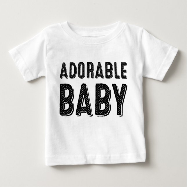 Camiseta Adorable Baby (Anverso)