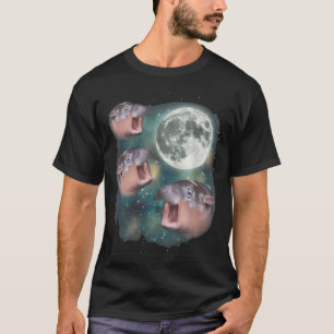 Camiseta adorable bebé hipopótamo Lune-Deng - Hipo