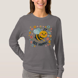 Camiseta Adorable Bee Happy