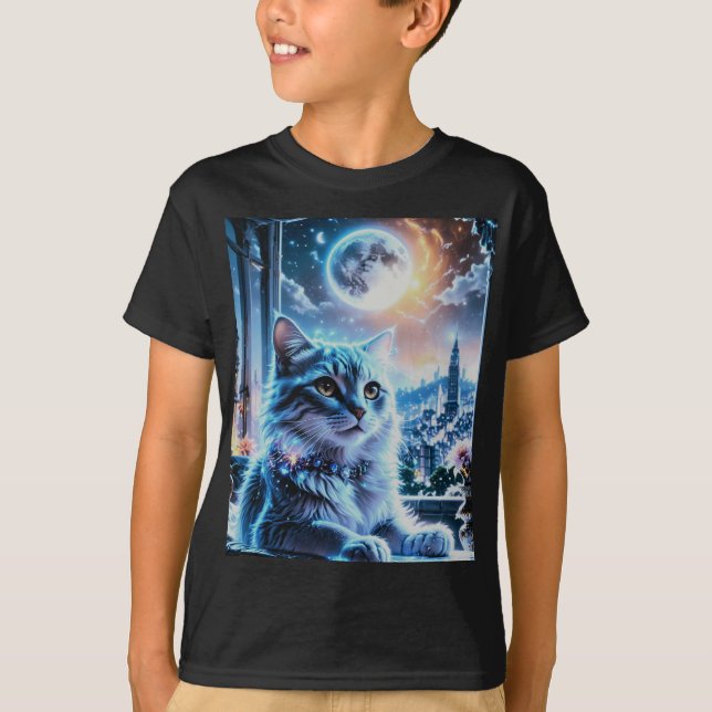 Camiseta Adorable Big City Kitten (Anverso)