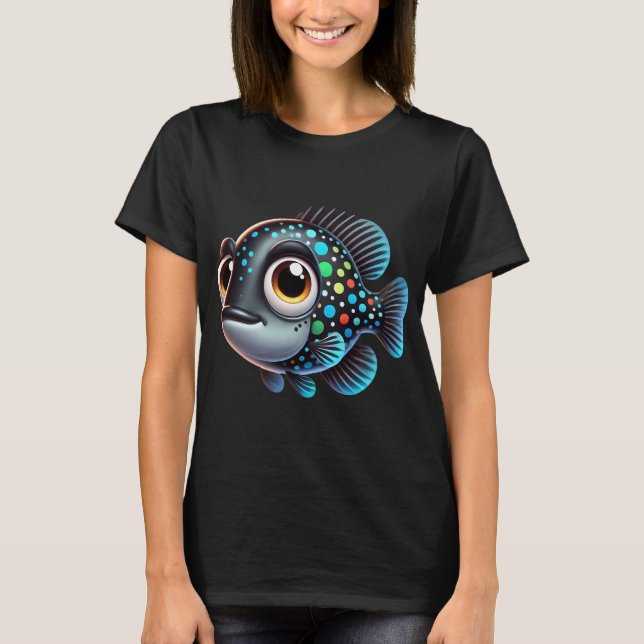 Camiseta Adorable Black Crappie (Anverso)