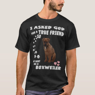 Camiseta Adorable Boxweiler Boxie Rottie Lover Box Rotación