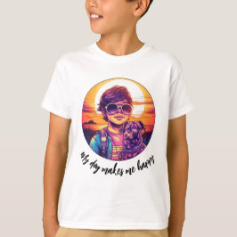 Camiseta Adorable Boy y su porquería | Niños