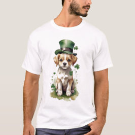 Camiseta Adorable cachorro del Día de San Patricio