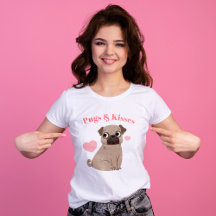 Adorable cachorro "Pugs and Kiss"
