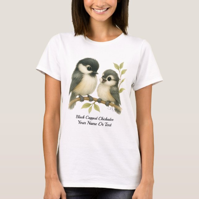 Camiseta Adorable Carolina Chickadee (Anverso)