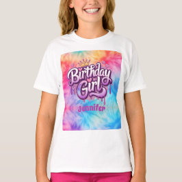 Camiseta Adorable Chica de cumpleaños T-Shirt