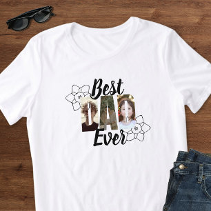Camiseta Adorable Collage de Fotos en Blanco y Negro 'Mejor