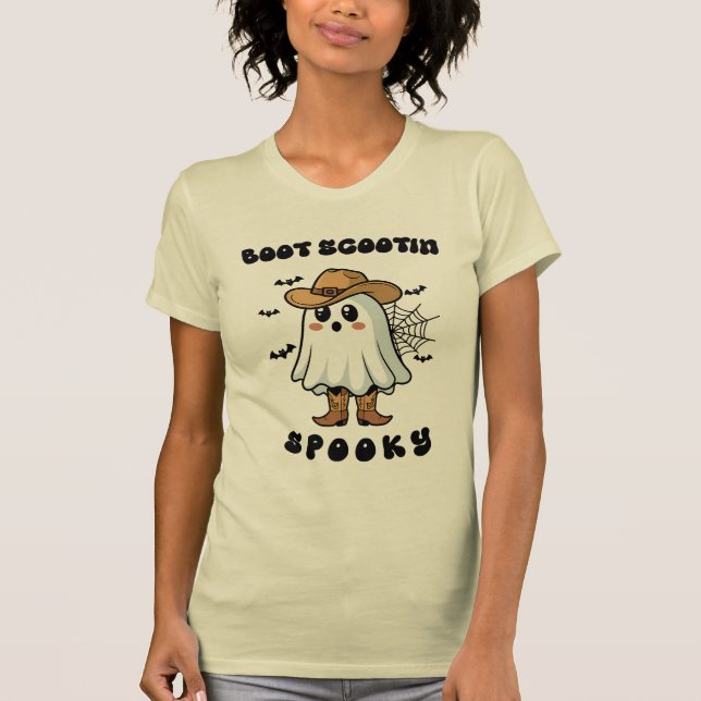 Camiseta Adorable Cowboy Ghost Halloween (Anverso)