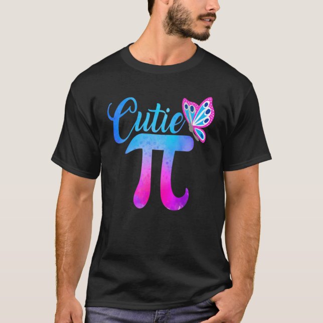 Camiseta Adorable Cutie Pi Mathematics Pie Symbol Pun Pi Da (Anverso)