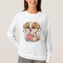 Camiseta Adorable de Cachorro - Un toque de cortin