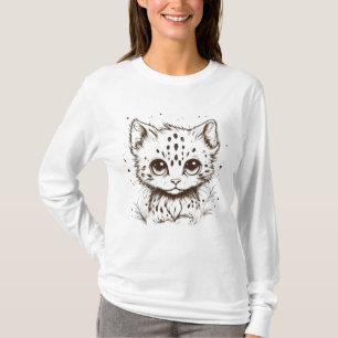 Camiseta Adorable de Cat Lover - Diseño Kitty Cute