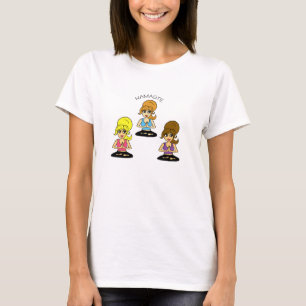 Camiseta adorable de la yoga de Namaste