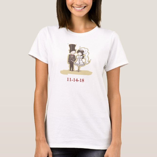 Camiseta Adorable De Los Recién Mayores (Anverso)