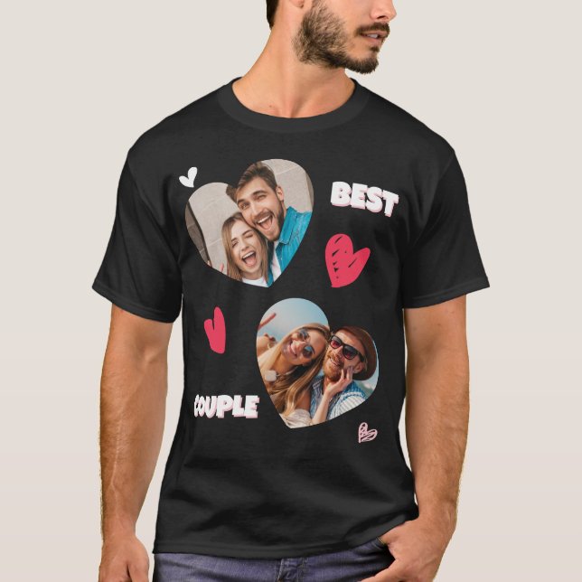 camiseta adorable de novio el día de San Valentín (Anverso)