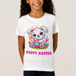Camiseta Adorable De Pascua Para Niños