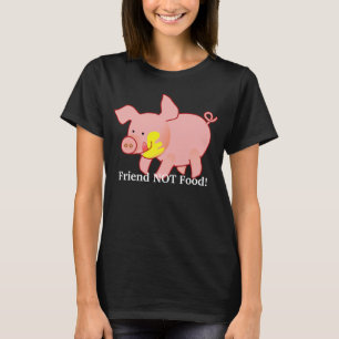 Camiseta adorable del lechón