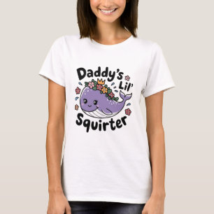 Camiseta "Adorable diseño de ballenas: ardilla de los dient