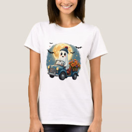 Camiseta Adorable diseño de Halloween para coches de conduc