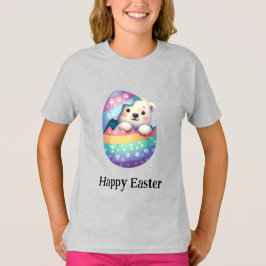 Camiseta Adorable divertido lindo bebé de Pascua oso polar