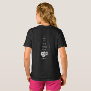 Camiseta Adorable etiqueta de nombre de gatito blanco