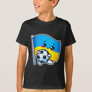 Camiseta Adorable fan ucraniano de Bynner bandera de Ucrani