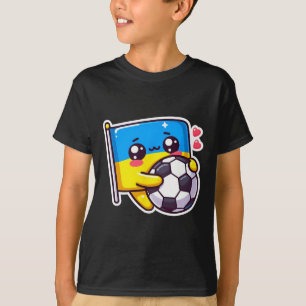 Camiseta Adorable fan ucraniano de Bynner bandera de Ucrani