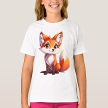 Adorable Fox Lover Gift Chicas Cute Woodland Anima
