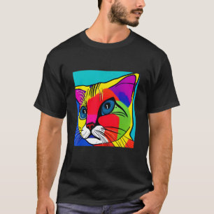Camiseta Adorable Gatito Minino Más Dulce Pop