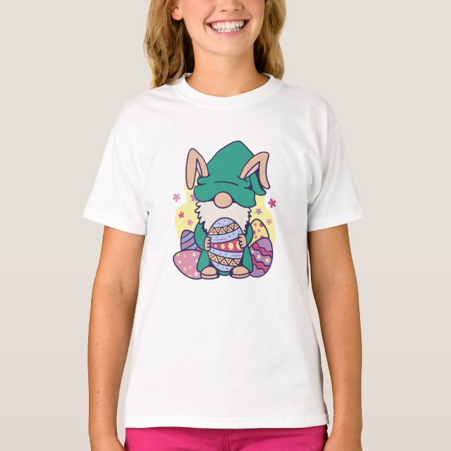 Camiseta Adorable Gnome de Pascua (Anverso)