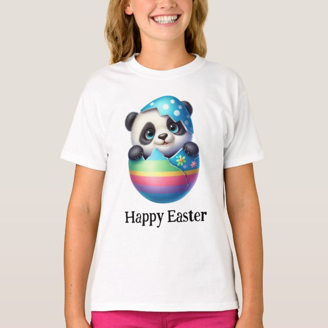 Camiseta Adorable Graciosa Bebé De Pascua (Anverso)