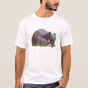 Camiseta Adorable Grizzly Bear Animal Amo Amo De Abeja
