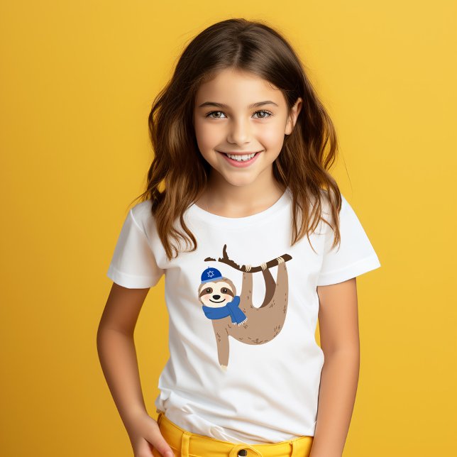 Camiseta Adorable Hanukkah Sloth (Subido por el creador)