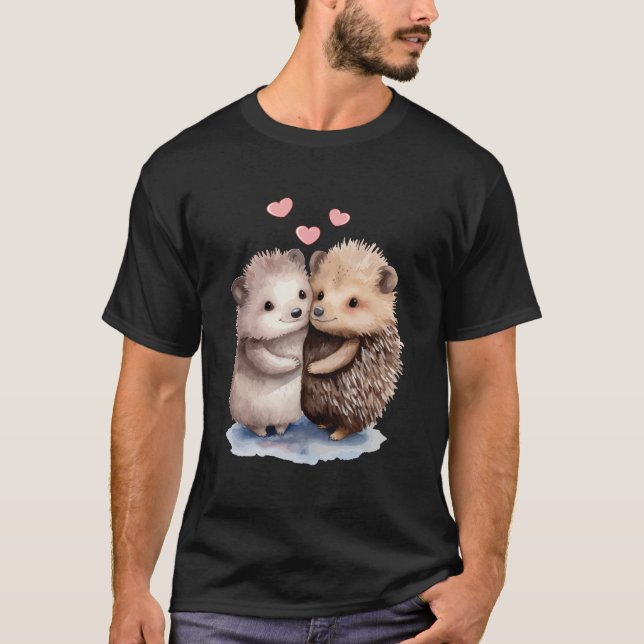 Camiseta Adorable Hedgehog (Anverso)