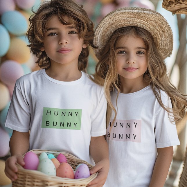 Camiseta Adorable Hunny Bunny Kids Easter (Subido por el creador)