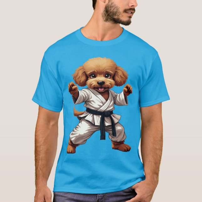 Camiseta Adorable Karate Cuppy Martial Arts Gi Ilustracion (Anverso)