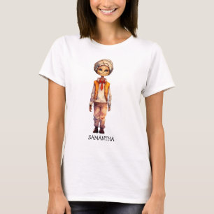 Camiseta Adorable Kid Zombie - Cute Halloween