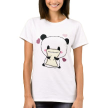 Camiseta adorable linda de la panda
