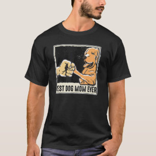Camiseta Adorable Madre Golden Retriever