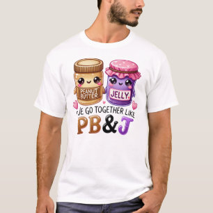 Camiseta Adorable Mantequilla de Maní y Jalea