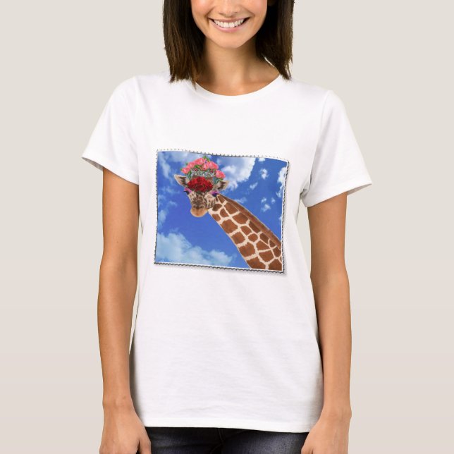 Camiseta Adorable "Missy Giraffe" (Anverso)
