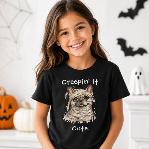 Camiseta Adorable Mummy de Halloween de Bulldog Francés se
