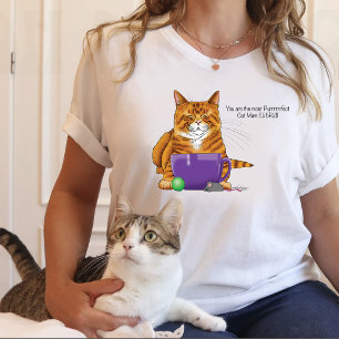 Camiseta Adorable Naranja Atigrado Verde Día de la Madre Mo