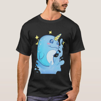 Camiseta Adorable Narwhal El Unicornio Del Mar