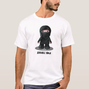Camiseta Adorable Ninja KiniArt T-Shirt