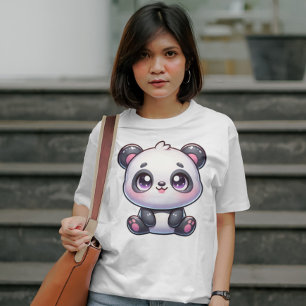 Camiseta Adorable Panda Pal kawaii