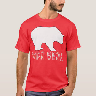 Camiseta Adorable Papa Bear Kawaii Zoo Animales Zookeepers