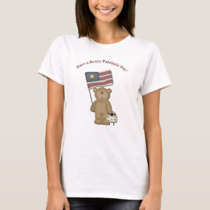 Camiseta Adorable Patria Teddy Bear y Lamb T-S